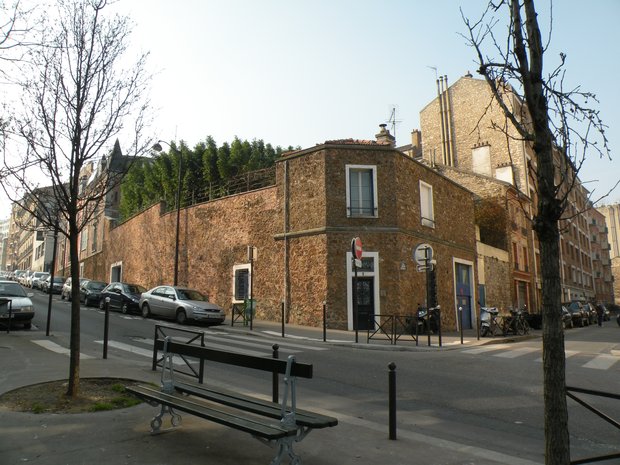  angle rue Regnault, rue du dessous des Berges